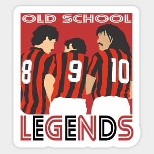 Milan - OLD SCHOOL LEGENDS Sticker